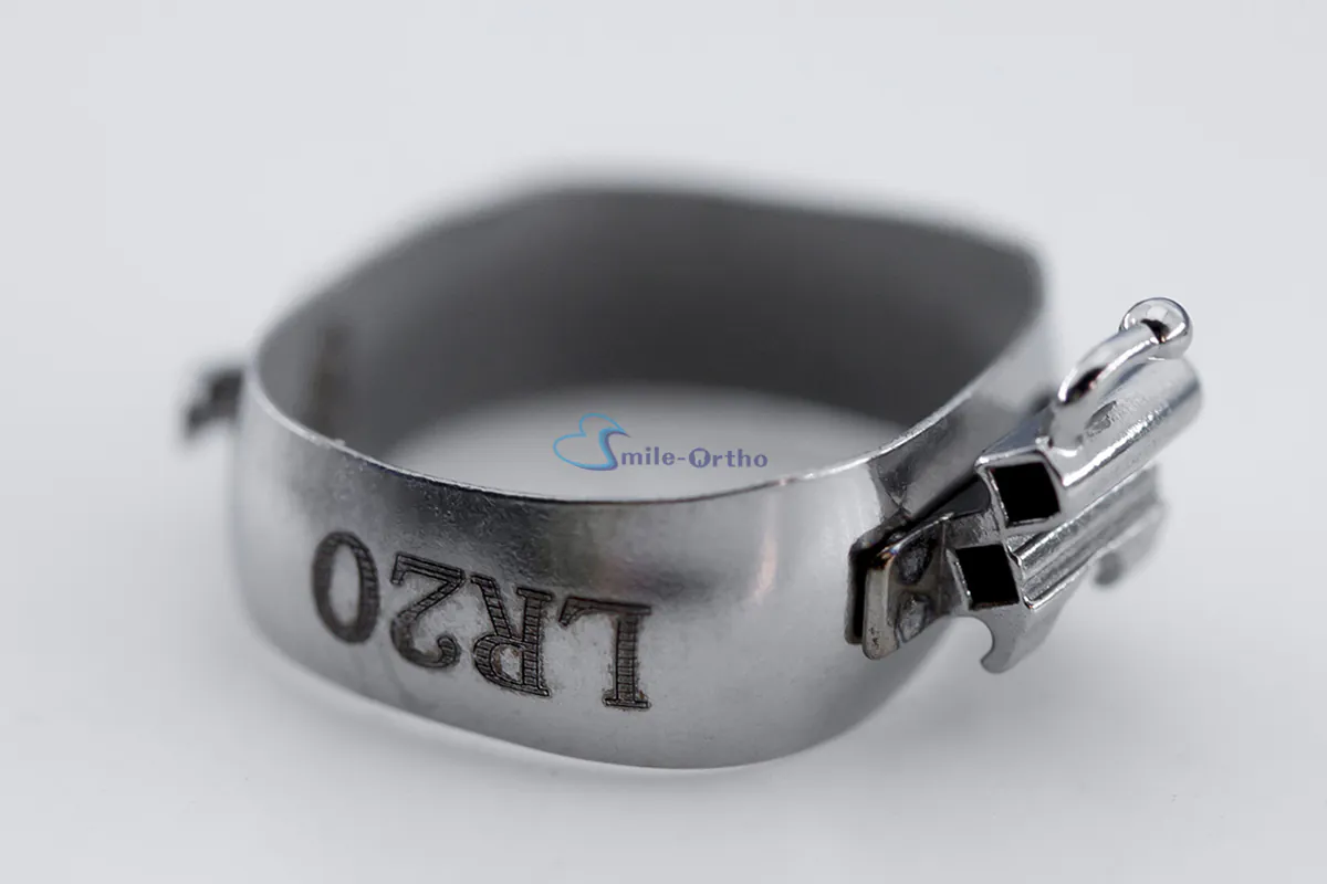 1st 2nd Molar Band with Pre-welded with Dbl Rect Tube